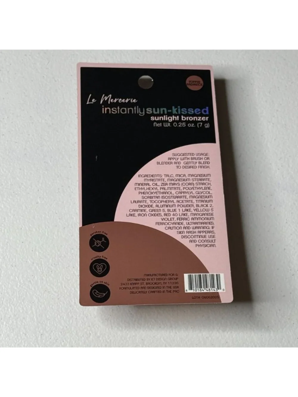 Le Mercerie Toffee Radiance Bronzer Glow New